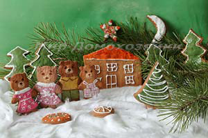 Рождественское печенье Village Story