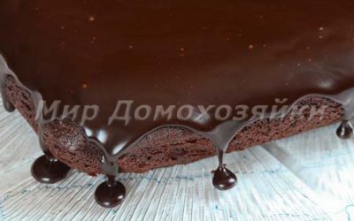 Шоколадный торт брауни