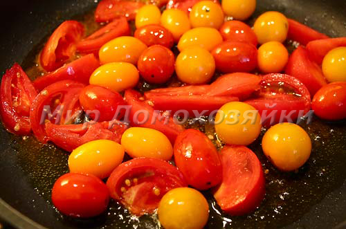 Готовим томатный соус из свежих помидор