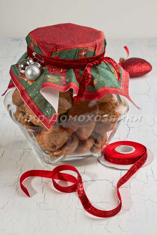 Идеи новогодних подарков своими руками - печенье в подарок