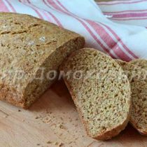 Домашних хлеб с отрубями на ряженке