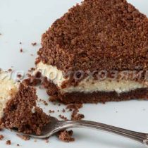 Творожный пирог с песочной крошкой торфяной
